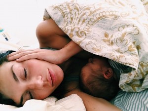анна Седокова с сыном. Фото