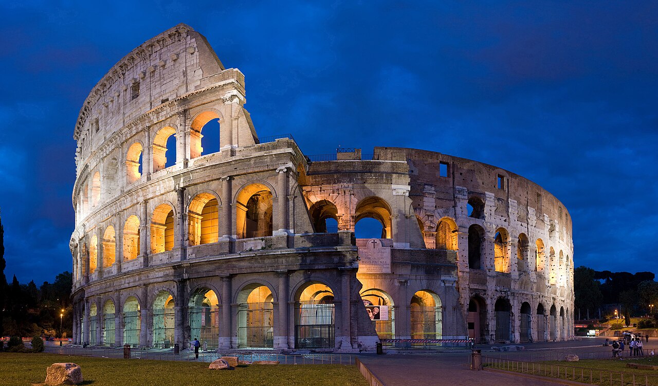 The Colosseum. Timed entry is strictly enforced: arriving more than 15 minutes past your reserved slot means denied entry with no refund.