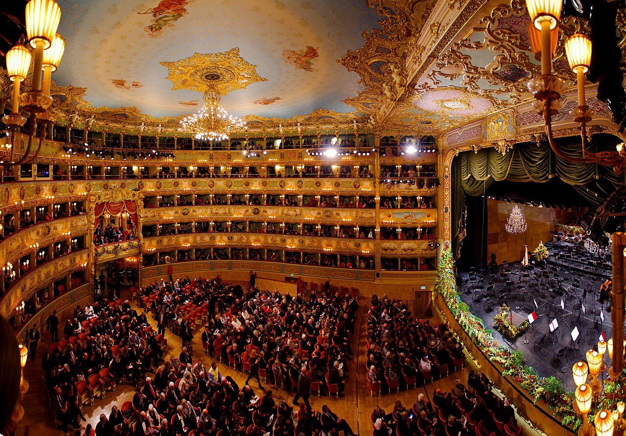 威尼斯实景照片:Teatro La Fenice, Venice
