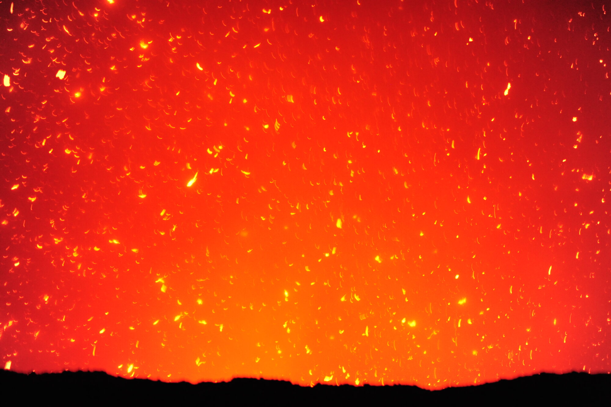 Historic night eruption at Mount Yasur
