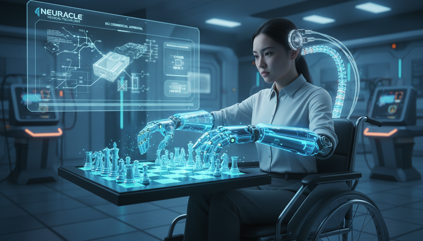 Inizia l'era delle BCI: la Cina dà il via libera al primo impianto cerebrale commerciale al mondo