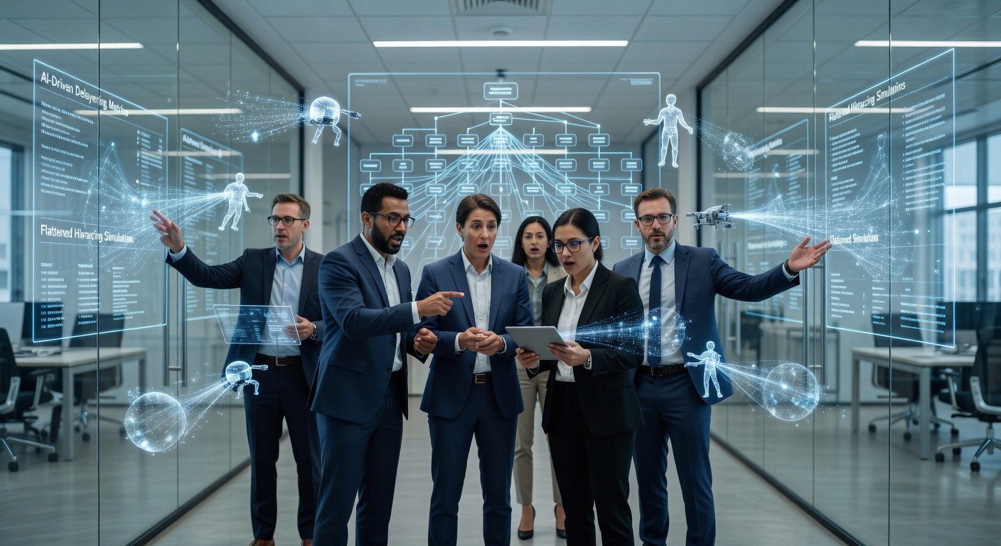 Agentne organisatsiooniskeem: kuidas tehisintellekt viib lõpuks ellu 'suure lamenemise'