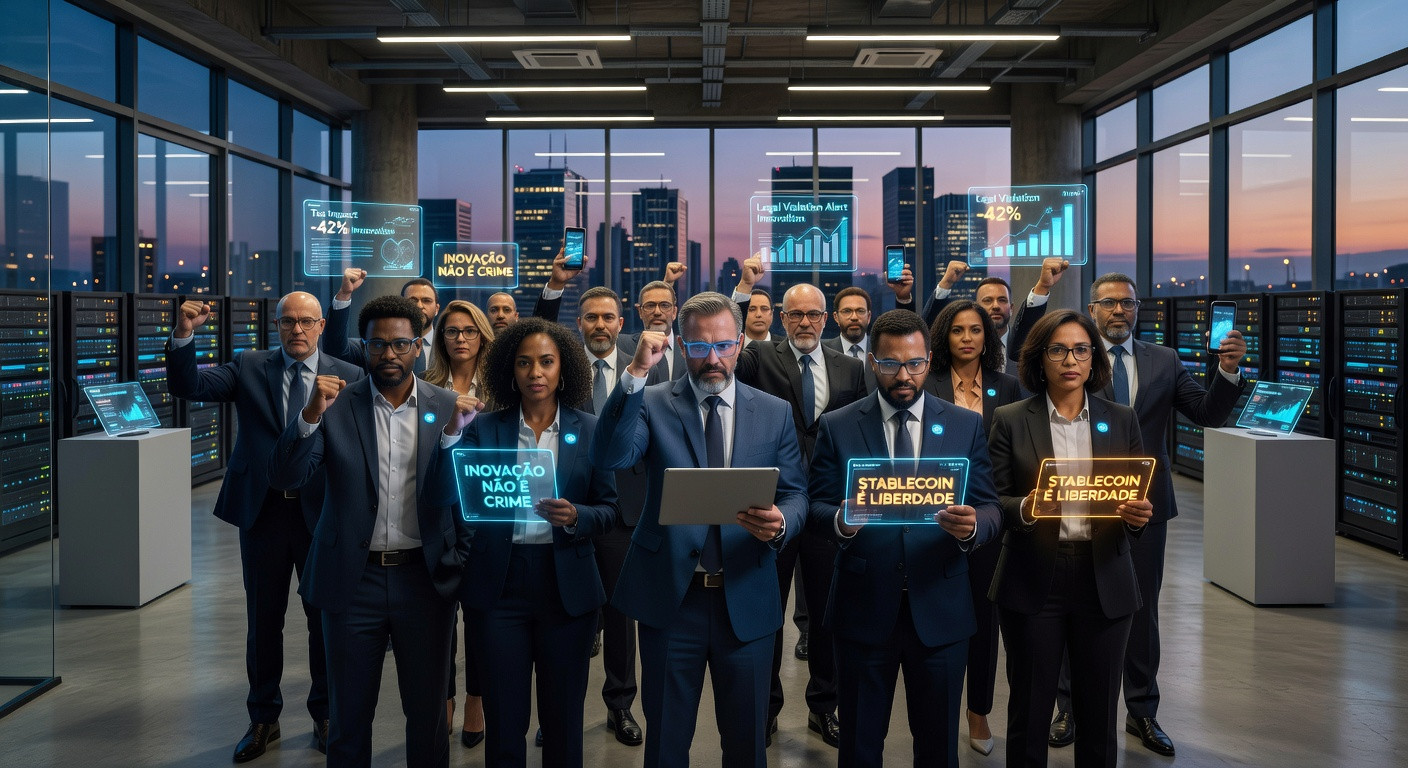 Финтех-гиганты Бразилии объединяются против предлагаемого налога на стейблкоины: угроза инновациям?