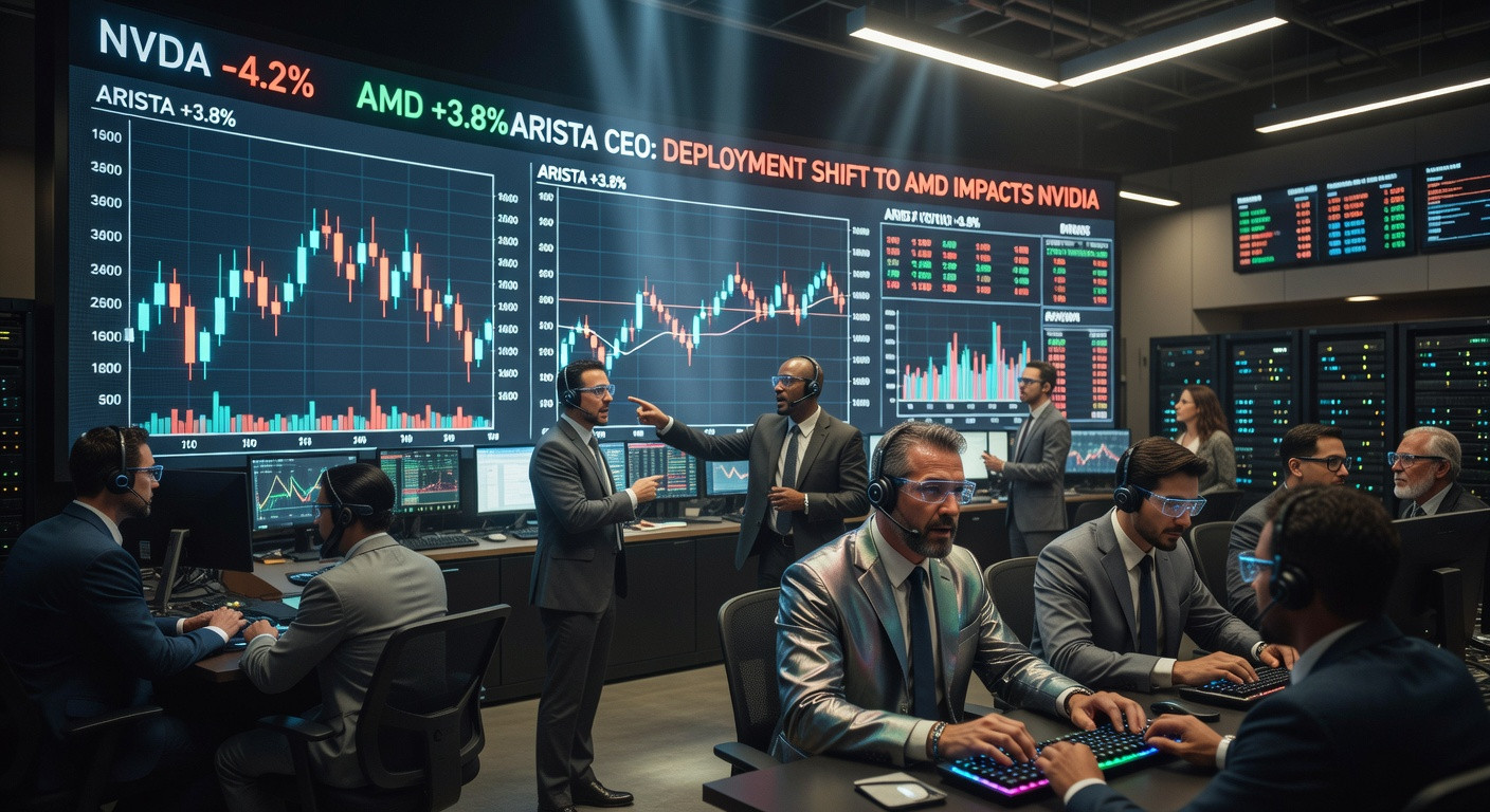 Arista tegevjuhi kommentaarid AMD kohta põhjustasid Nvidia ja AMD aktsiate kõikumise