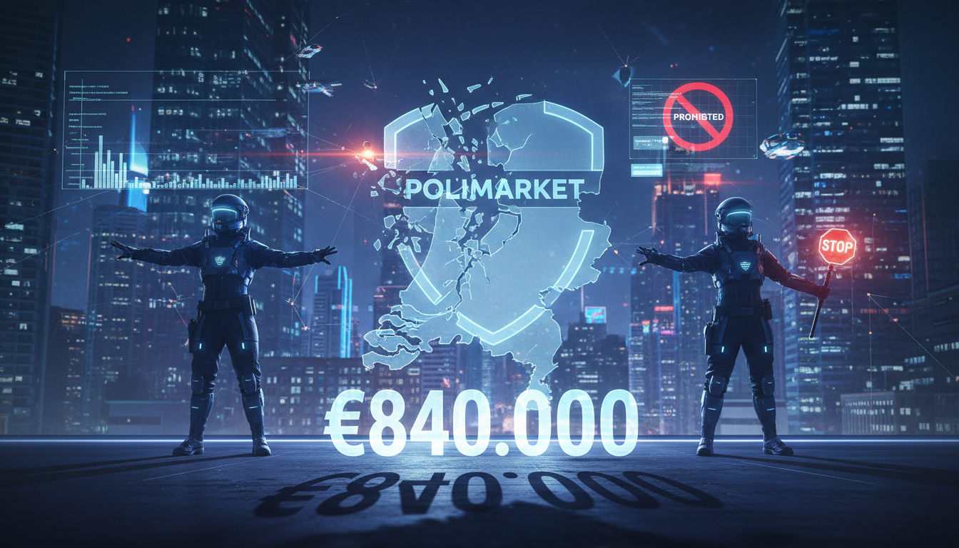 The Dutch Crackdown: Why the Netherlands Just Issued an €840,000 Ultimatum to Polymarket