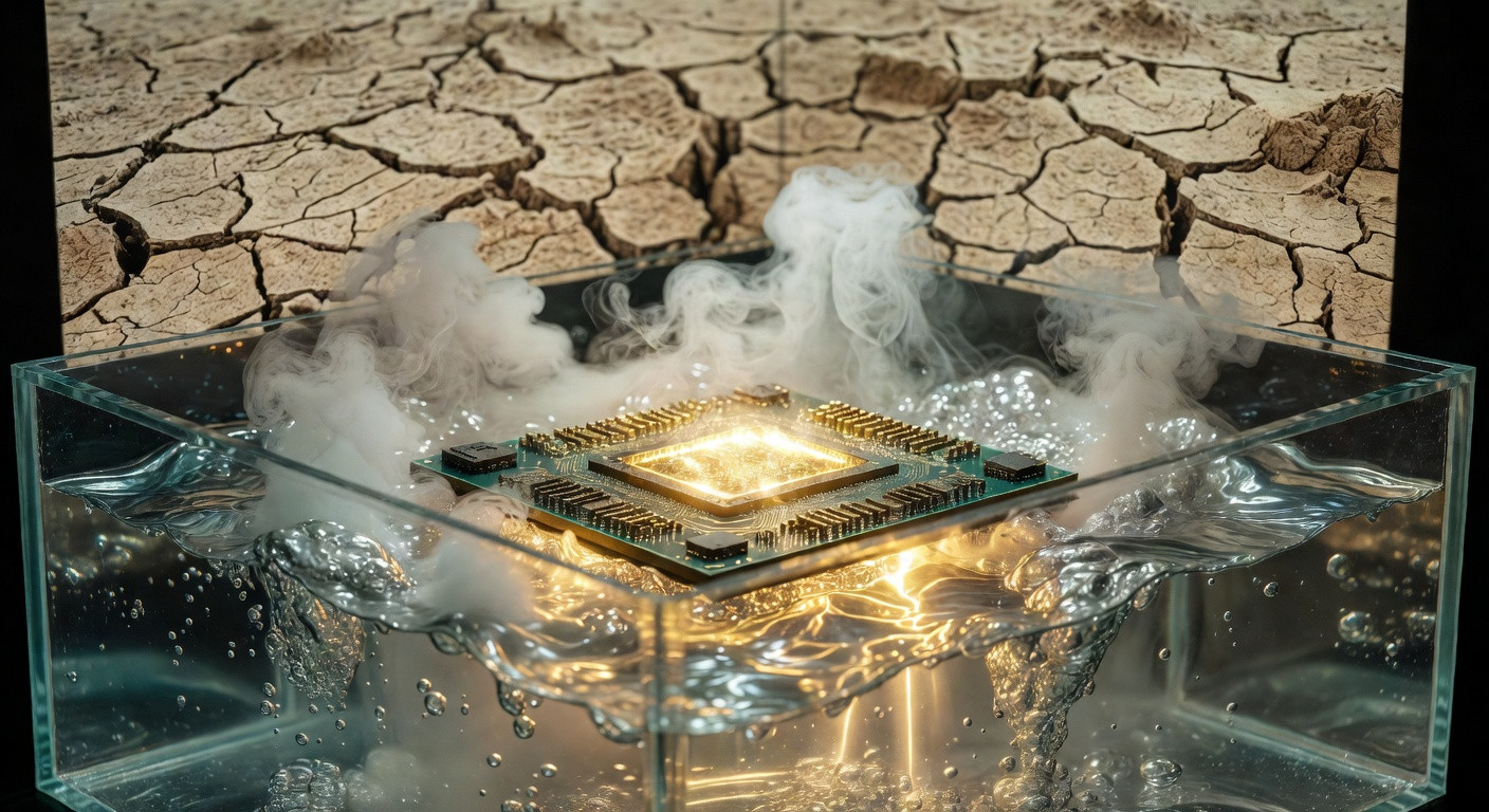 Mākslīgā intelekta neredzamās slāpes: kāpēc investori pievērš uzmanību lielo tehnoloģiju uzņēmumu resursu rijībai