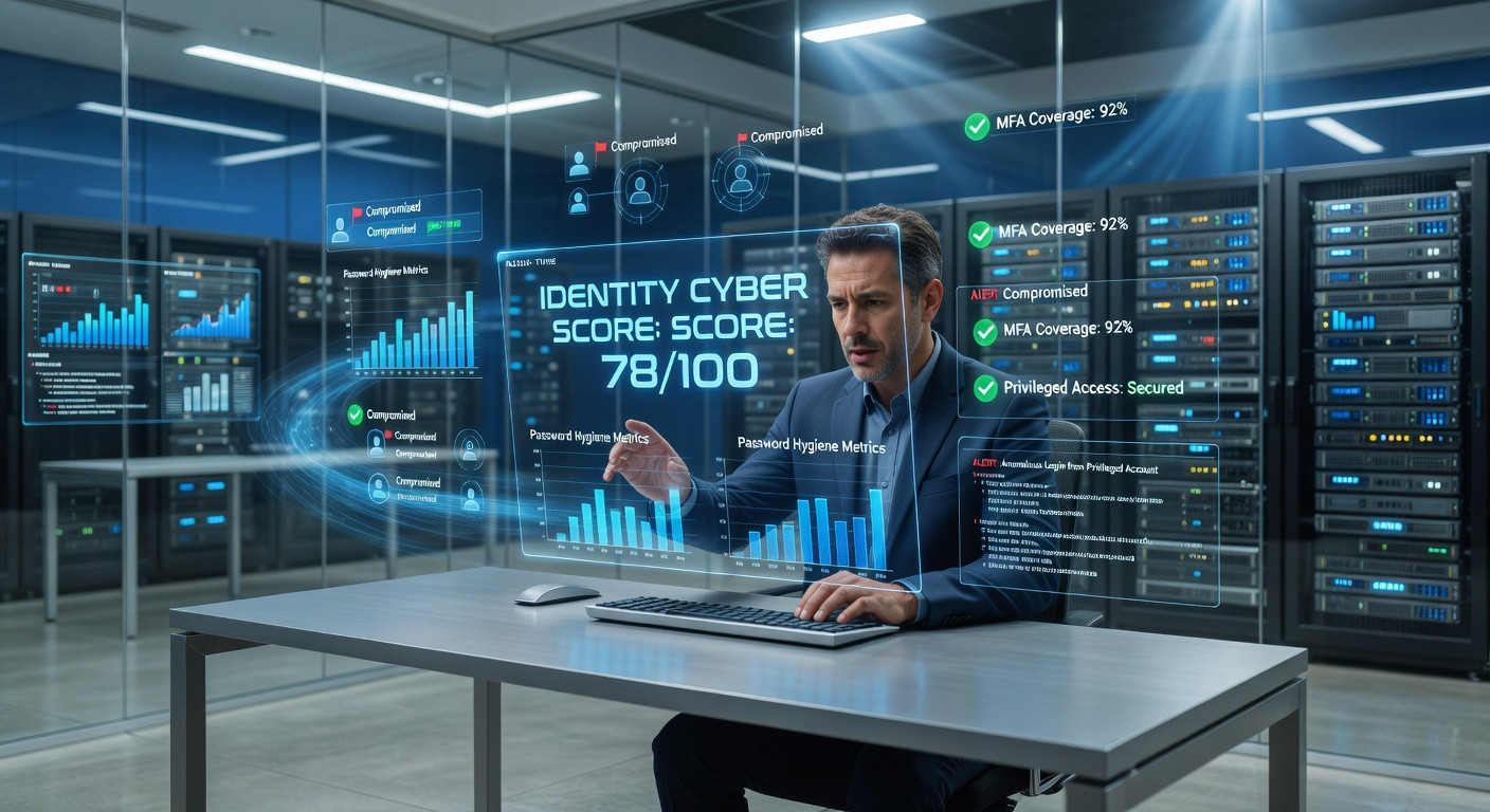 Jenseits der Firewall: Warum Ihr Identity Cyber Score die wichtigste Kennzahl des Jahres 2026 ist