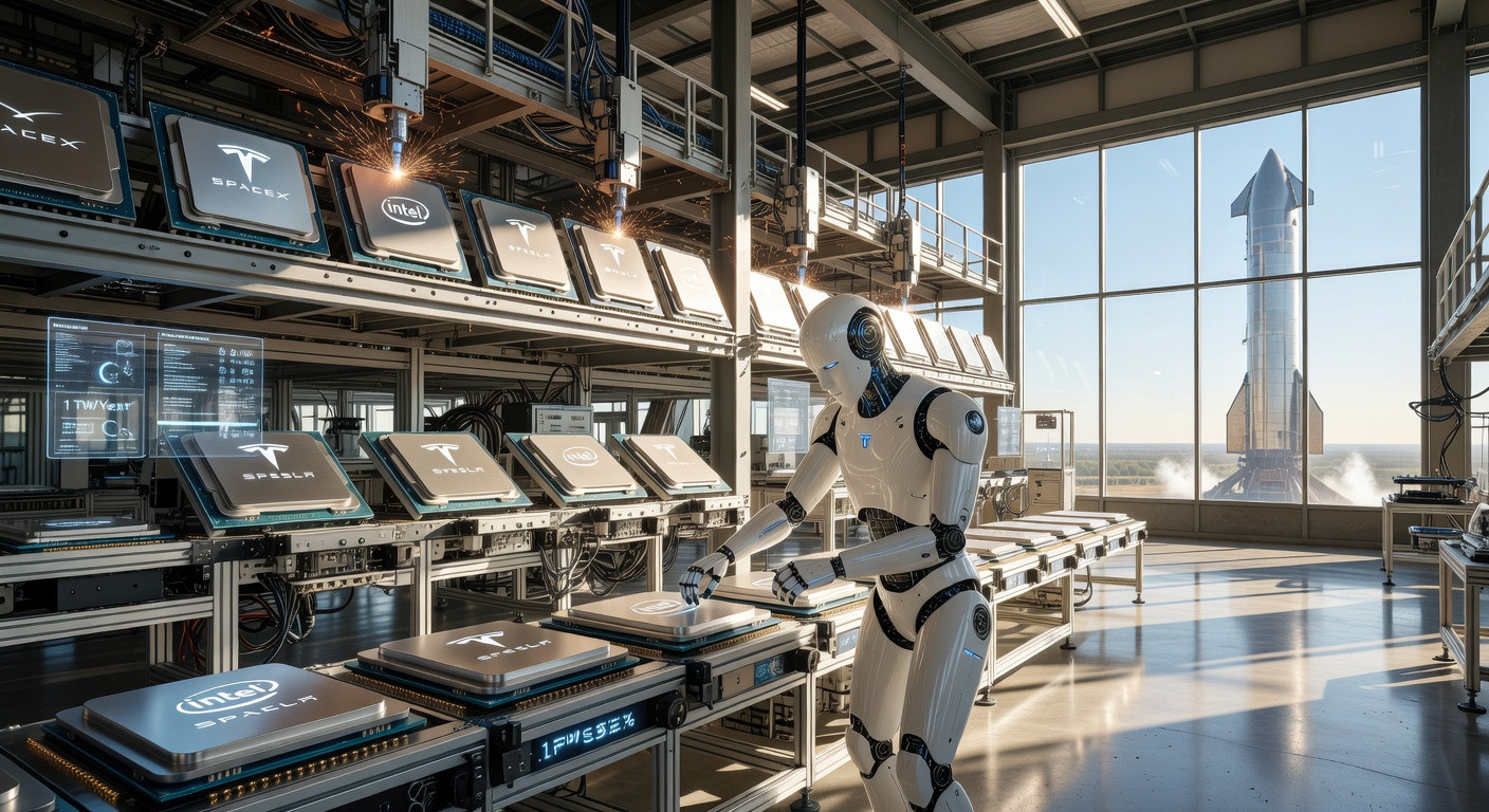 Intel und Musks Terafab: Wie das neue "digitale Rohöl" Ihre Zukunft antreiben wird