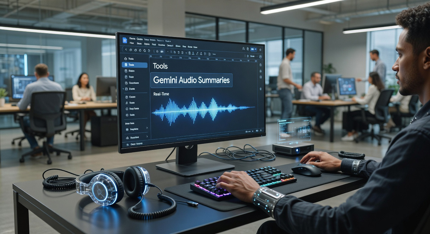 Google 文档集成 Gemini 驱动的音频摘要:让您的文档“开口说话”