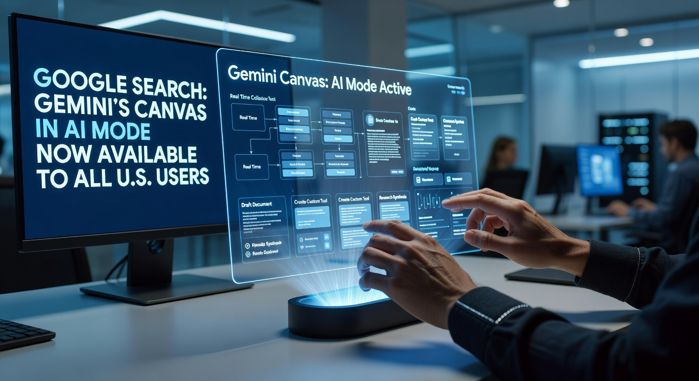„Google“ paieškos evoliucija: „Gemini“ „Canvas“ AI režimu jau prieinama visiems JAV naudotojams