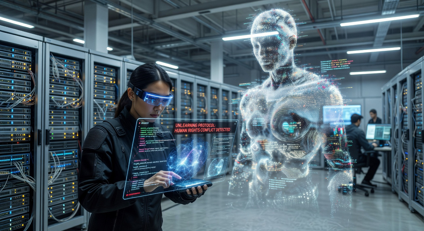 एआई का भूलने का अधिकार: मशीन अनलर्निंग अगला बड़ा गोपनीयता मोर्चा क्यों है