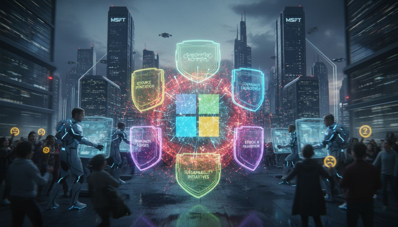 Microsoft Scrambles to Quell AI Data Center Fury with Five 'Community-First' Pledges