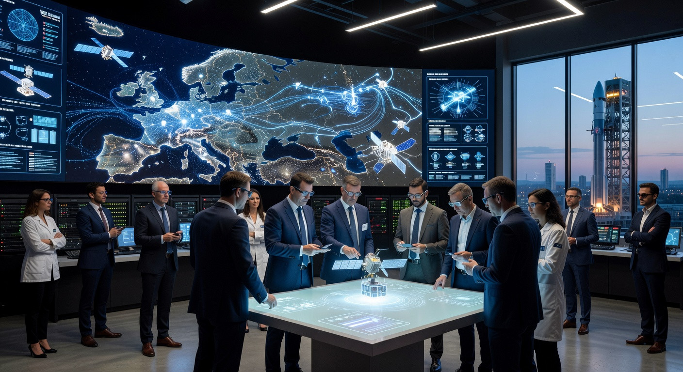 Le pari de 100 millions d'euros de l'Europe : rapprocher l'espace et la 6G pour mener l'ère de l'IA