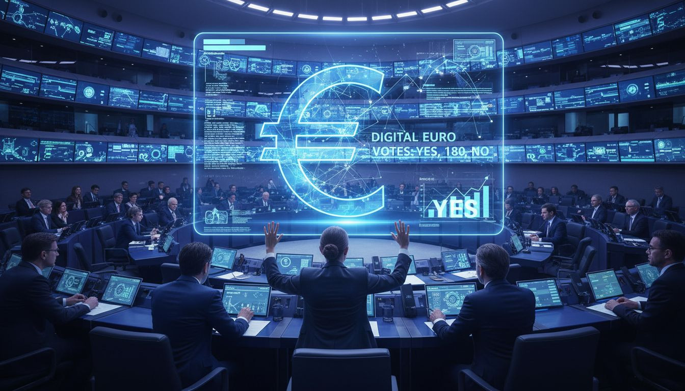 Polityczny test lakmusowy cyfrowego euro: Parlament Europejski głosuje nad poparciem dla cyfrowej gotówki EBC