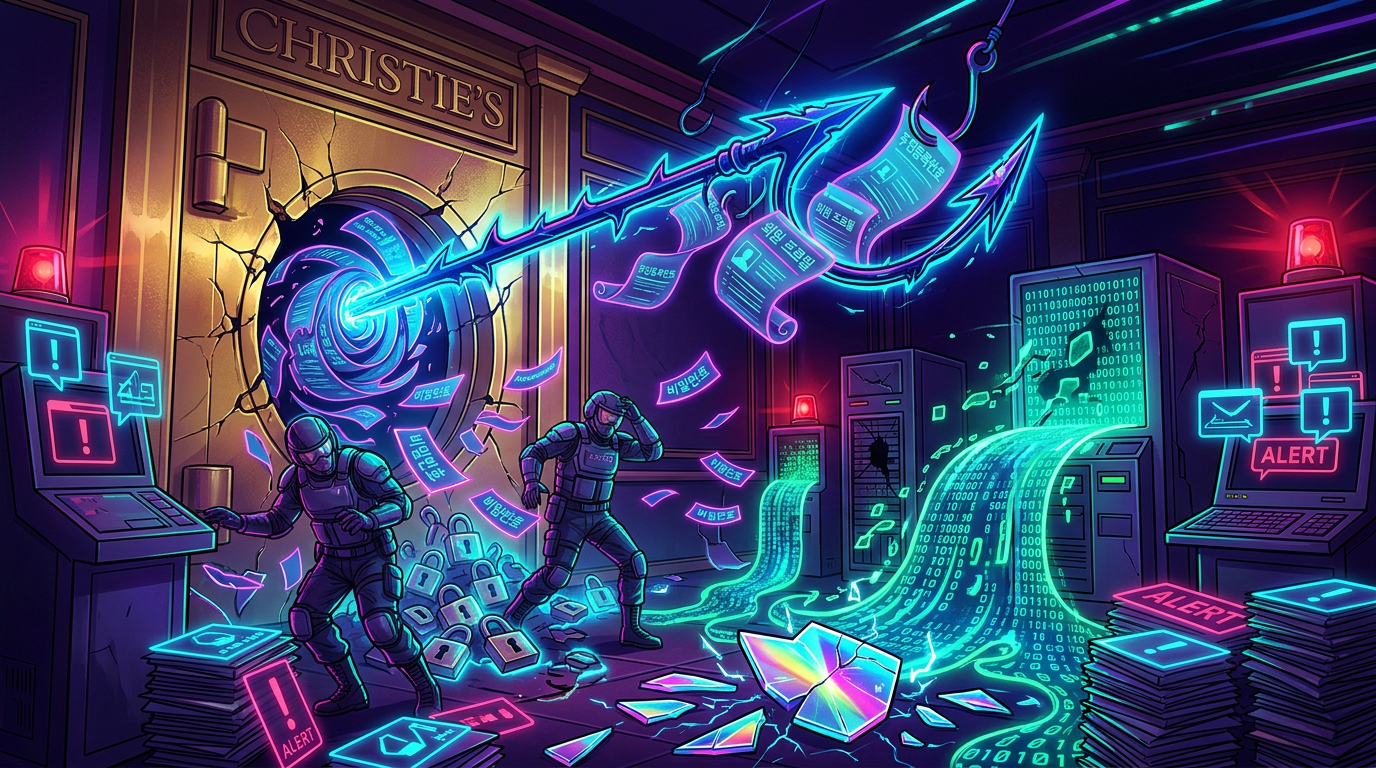 Come il Phishing ha Abbattuto la Fortezza Digitale Coreana di Christie's