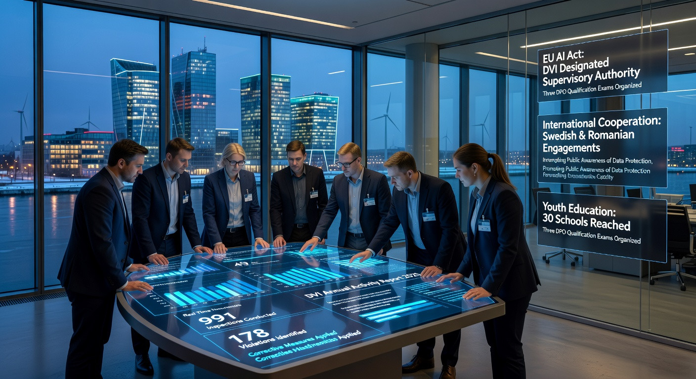 Datu valsts inspekcija publicē 2025. gada ziņojumu: MI regulējums un izpilde nonāk uzmanības centrā