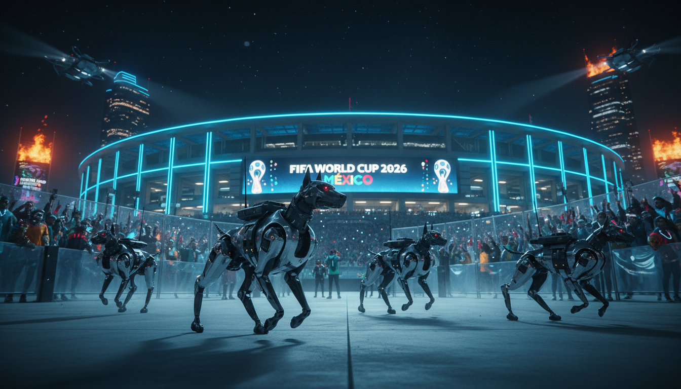 Sentinelles High-Tech : Comment les chiens robots transforment la sécurité pour la Coupe du Monde 2026 à Guadalupe