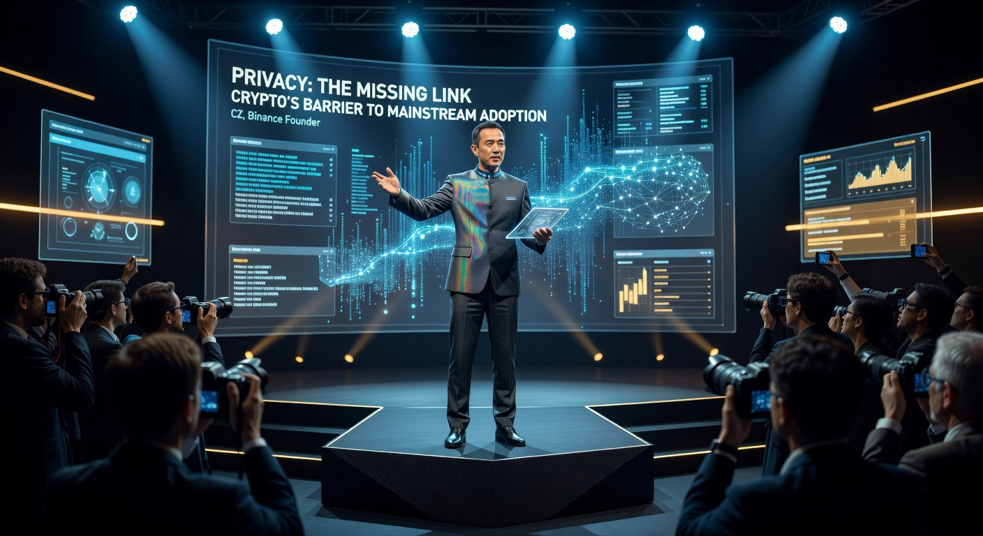 Binance's CZ Says Privacy Is Crypto's Missing Link to Mainstream Adoption