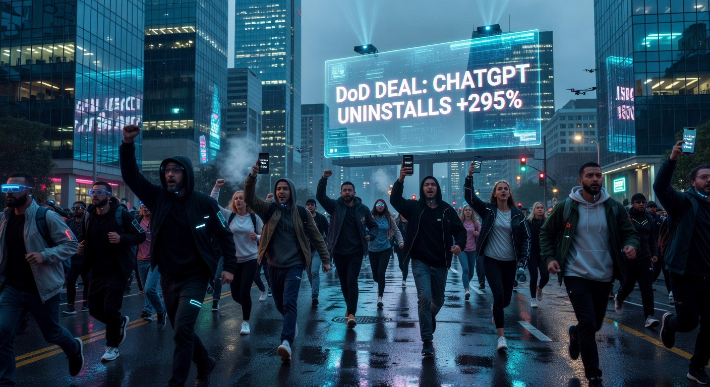 Il costo del conflitto: perché le disinstallazioni di ChatGPT sono aumentate del 295% dopo l'accordo con il DoD