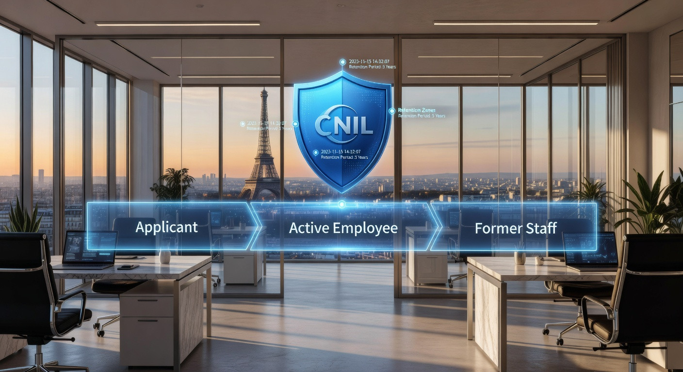 Darbo santykių galiojimo laikas: kaip orientuotis naujose CNIL HR duomenų saugojimo taisyklėse