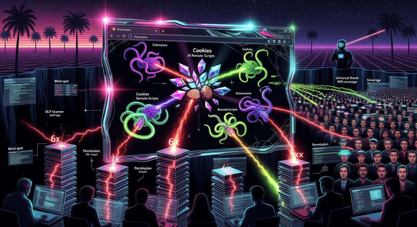 Sécuriser l'angle mort du navigateur avant que les extensions d'IA n'épuisent les données de votre entreprise