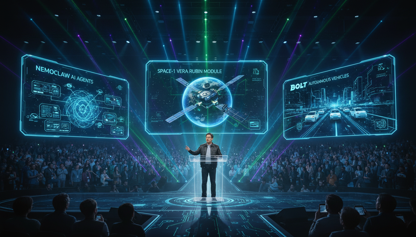 英伟达 2026 愿景:将自主人工智能带入街道与星空