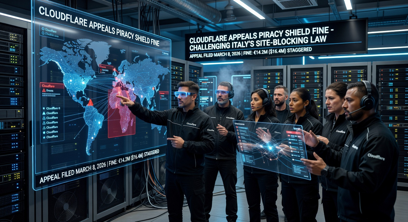 Cloudflare pret Itāliju: augstu likmju cīņa par Pirātisma vairoga demontāžu