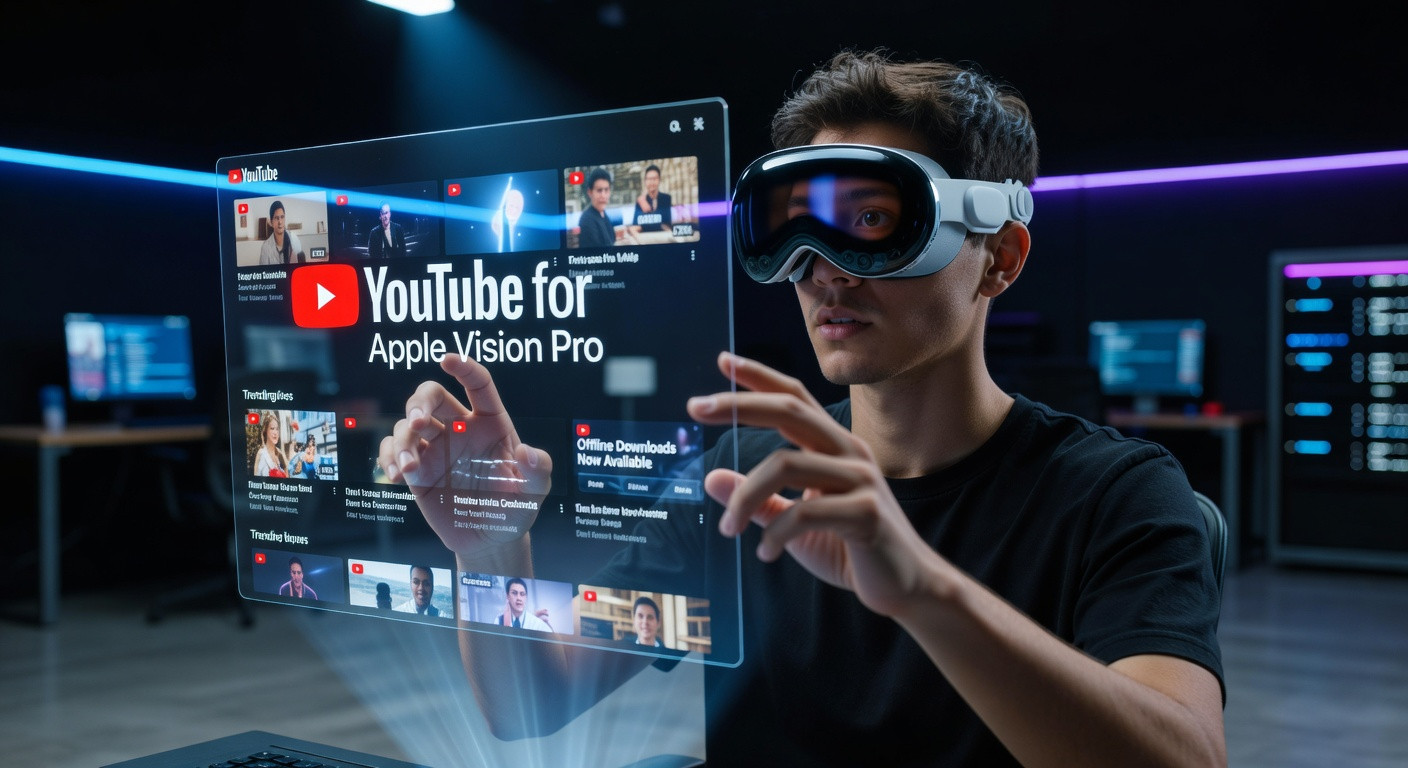 YouTube Finally Launches Native Apple Vision Pro App After Two-Year Wait