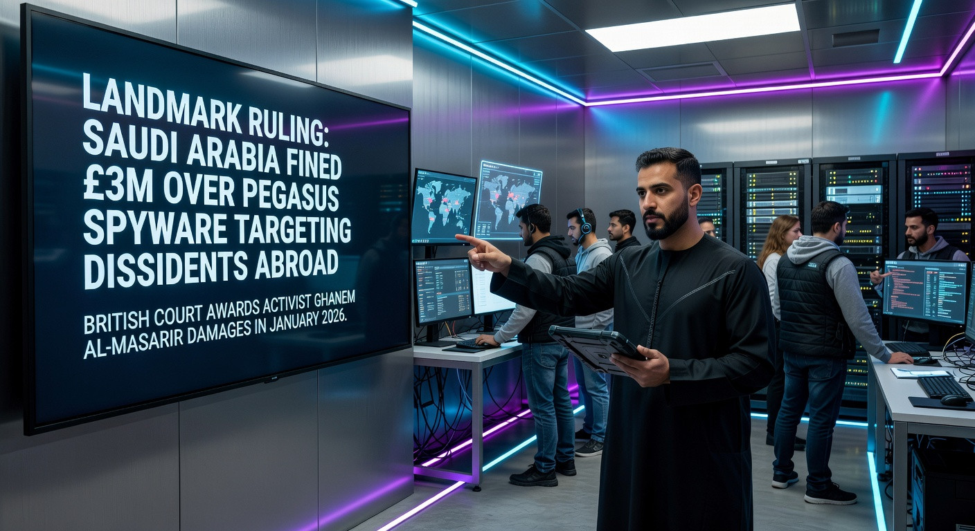 Σαουδική Αραβία: Πρόστιμο 3 εκατ. λιρών για το κατασκοπευτικό λογισμικό Pegasus που στόχευε αντιφρονούντες στο εξωτερικό