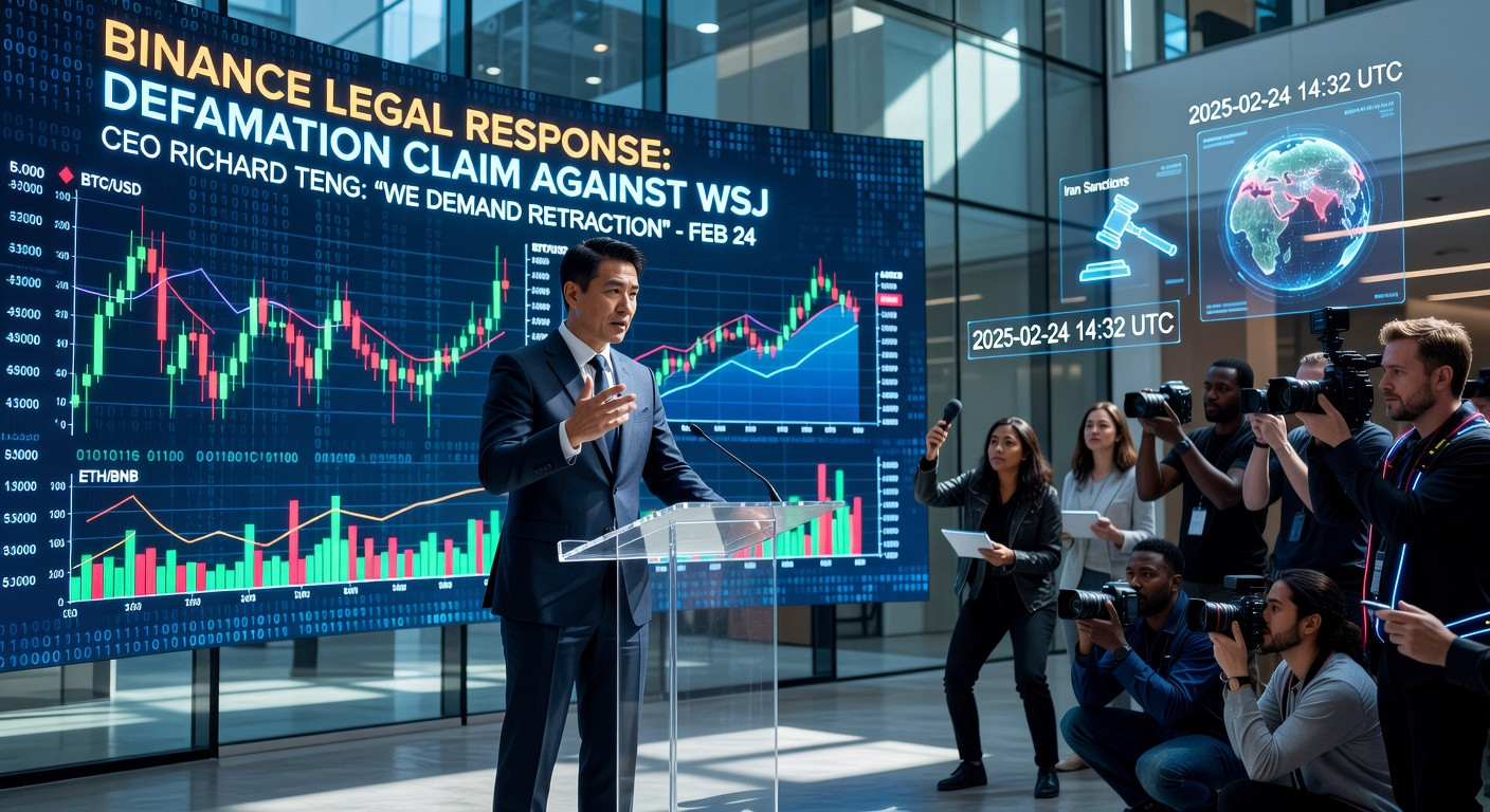 Binance Strikes Back: The Legal Battle Over WSJ’s Iran Compliance Report Explained