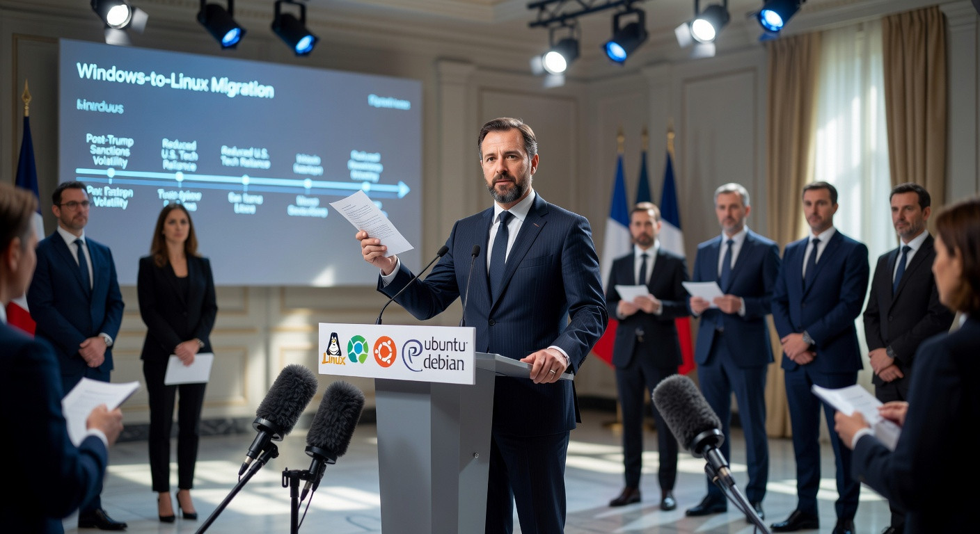 La France rompt avec Windows : ce que cela signifie pour l'avenir de vos données