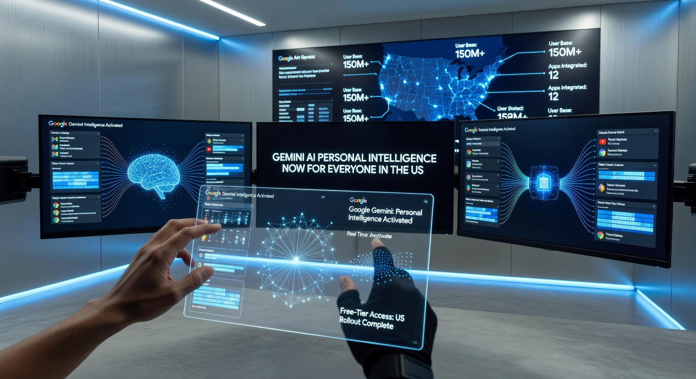 गूगल सभी के लिए लाया पर्सनल इंटेलिजेंस: जेमिनी अब मुफ्त में जानेगा आपकी दुनिया