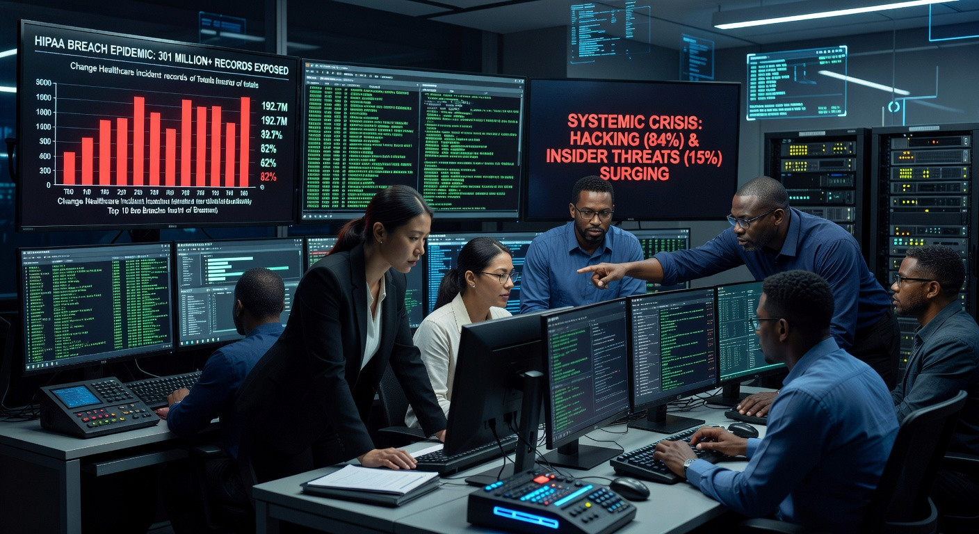 Rozliczenie 301 milionów rekordów: Wewnątrz systemowego kryzysu naruszeń danych w ochronie zdrowia