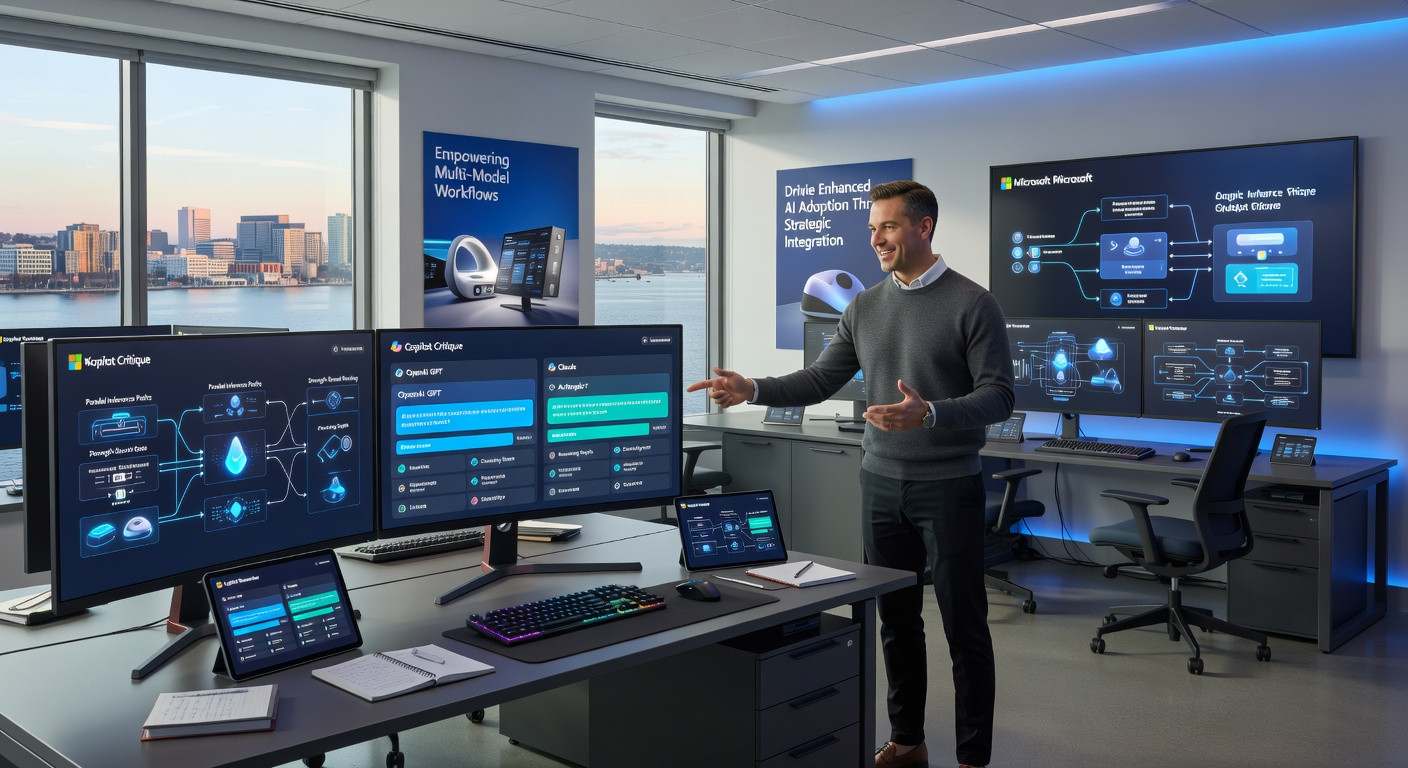 Oltre il Singolo Cervello: Perché la Svolta AI Multi-Modello di Microsoft è Davvero Importante per la Tua Giornata Lavorativa