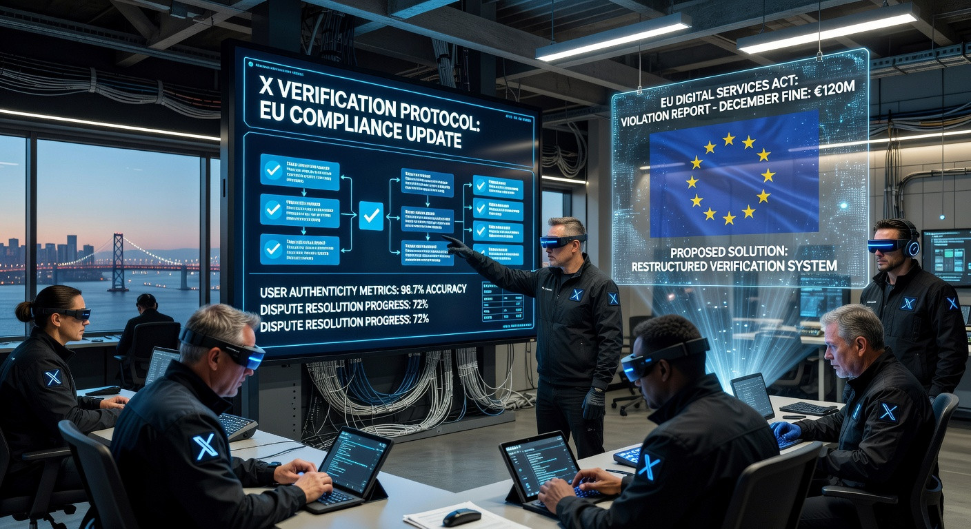 X s'apprête à régler un litige de 120 millions d'euros avec l'UE grâce à une refonte de son système de vérification