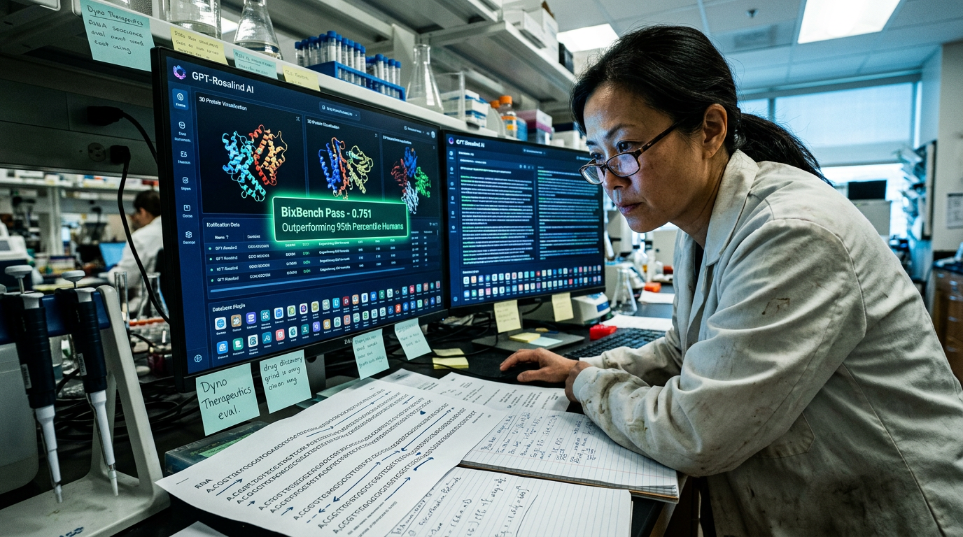 Por qué la nueva IA de OpenAI para la búsqueda de fármacos es un avance que no puedes tocar