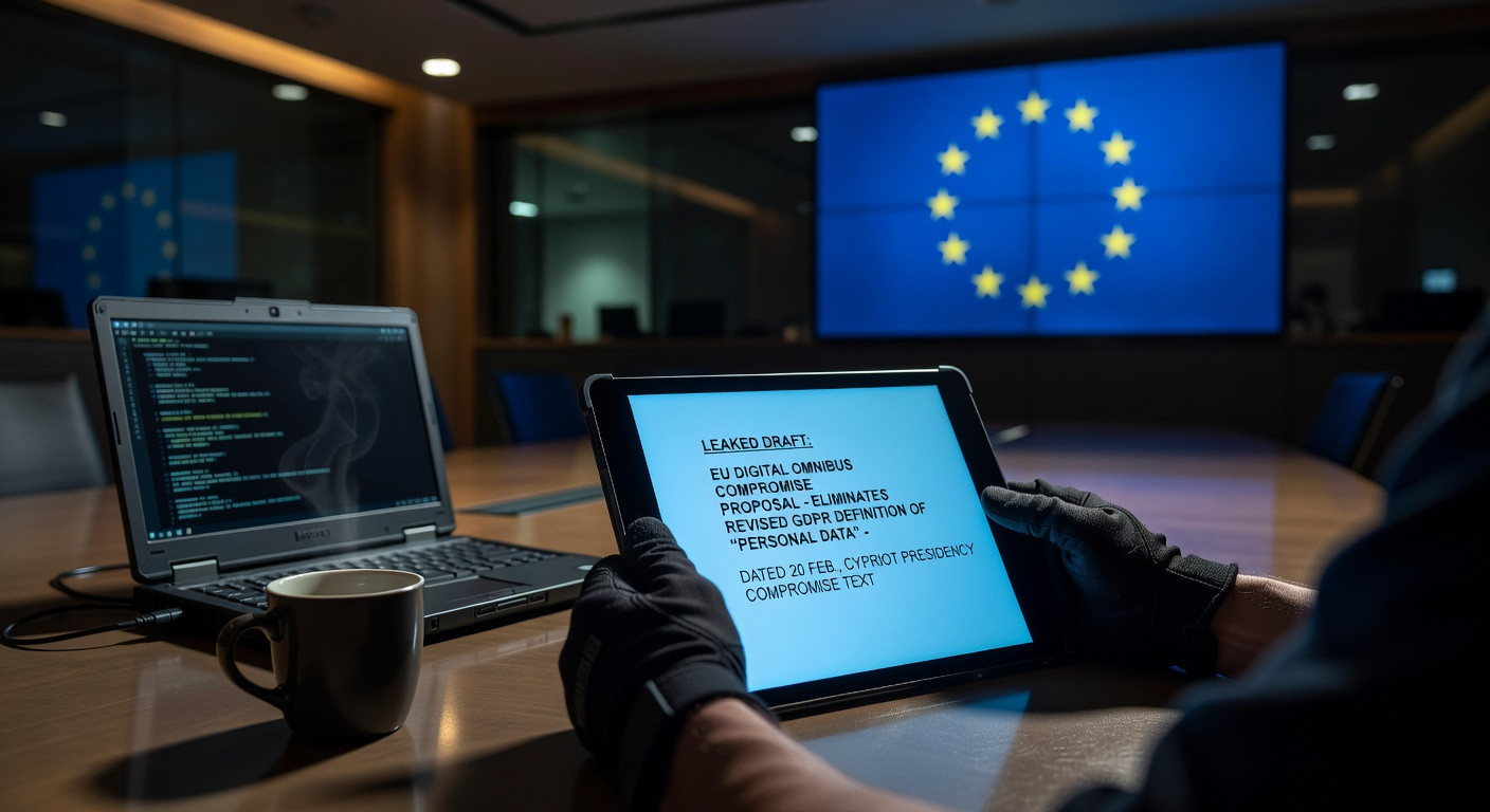 Совет ЕС отклонил изменения в определении «персональных данных» GDPR в утекшем черновике Digital Omnibus
