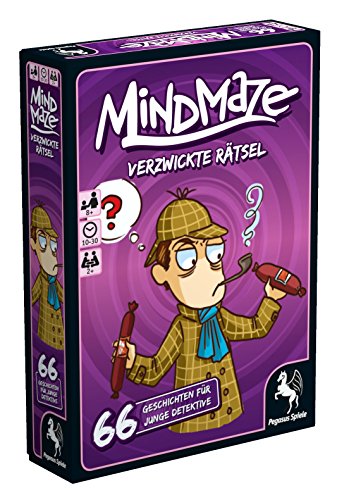 MindMaze - Verzwickte Rätsel: Junge Detektive, Kartenspiel