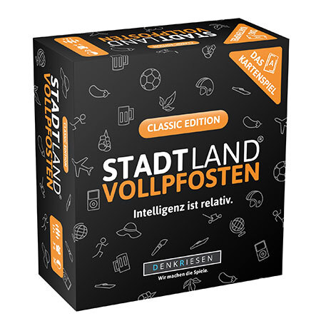 Stadt Land Vollpfosten  Das Kartenspiel  Classic Edition