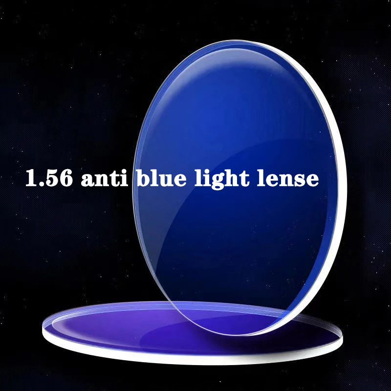 1.56 Aspherical Anti-Blue Light Spectacle Glasses Lenses Prescription Myopia gla