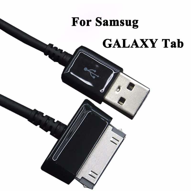 1m/2m USB Data Cable Charger Cable for samsung galaxy tab 2 3 Tablet 10.1 P3100 