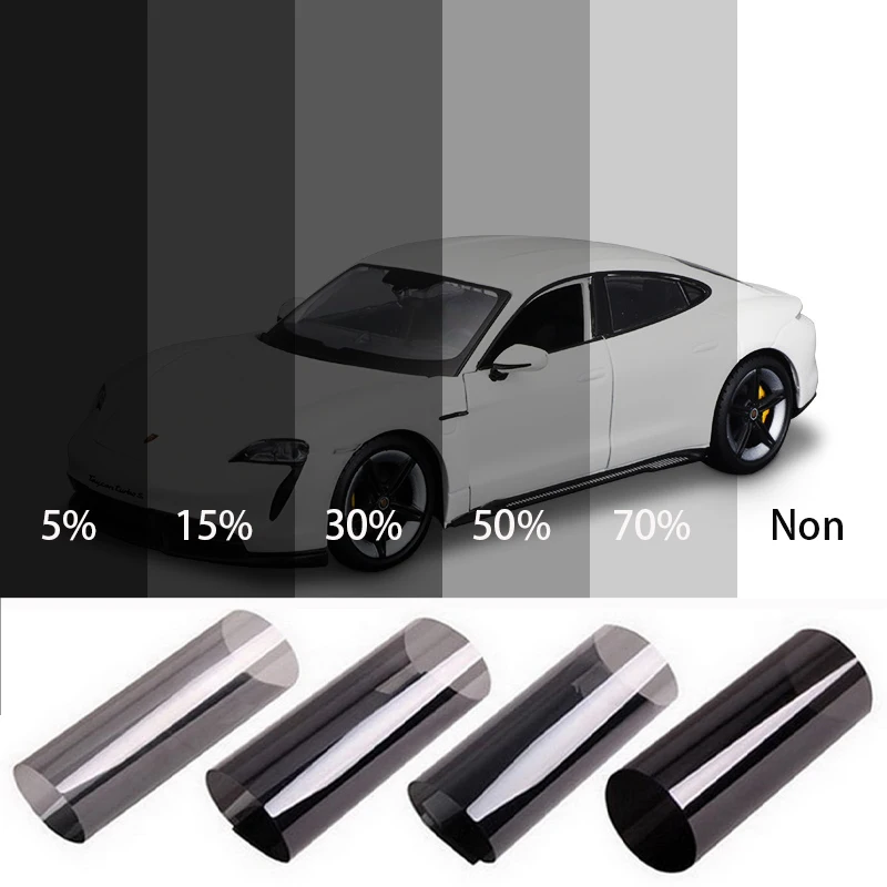 2/3/5m Solar Automotive Removable Protective Glass Window Auto Sunshade Film for