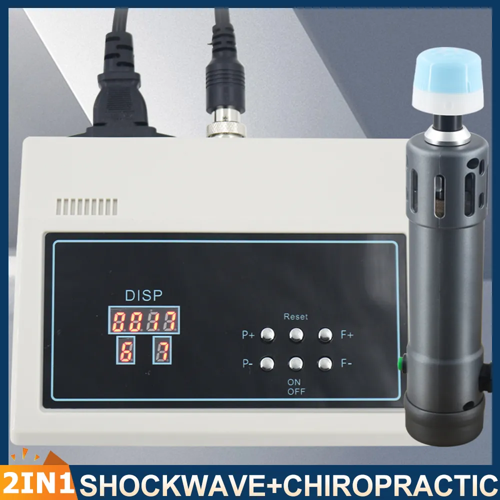 2 IN 1 Shockwave Therapy Machine For Erectile Dysfunction ED Treatment Pain Reli