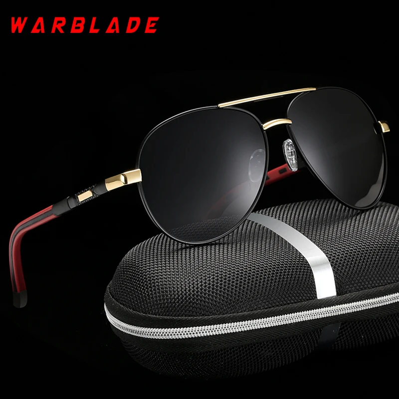 New Classic Pilot Polarized Sunglasses Men Driving Sun Glasses Fashion Women Gla