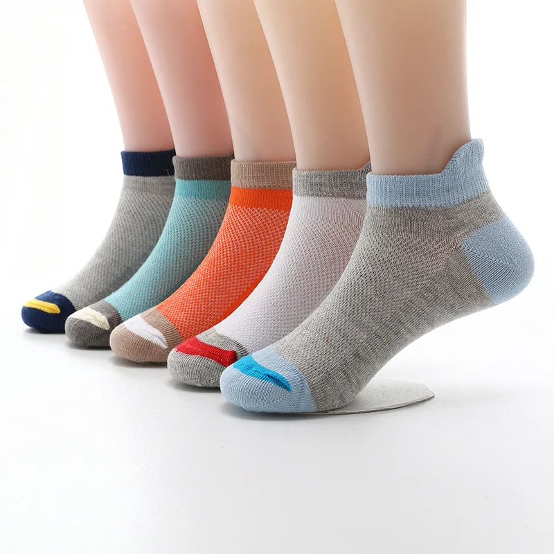 2024 New Fashion Spring Summer Children Socks Mesh Cotton Boys Socks Girls Socks