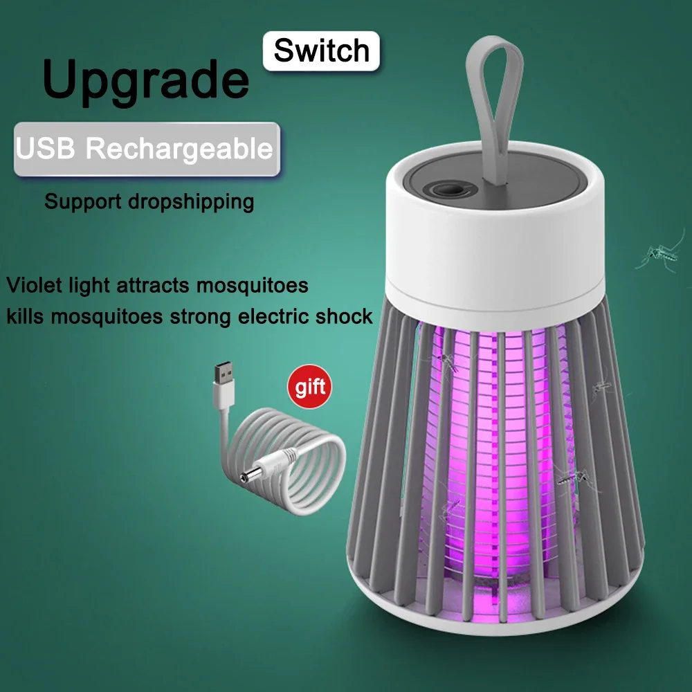 Insect Trap Rechargeable Mosquito Killer and Flying Insect Killer Light Electric