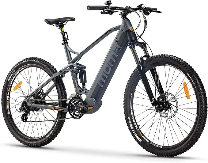 Electric Bicycle, EMTB-27.5 inches, Full Suspension, Shimano 24V, Hydraulic Disc