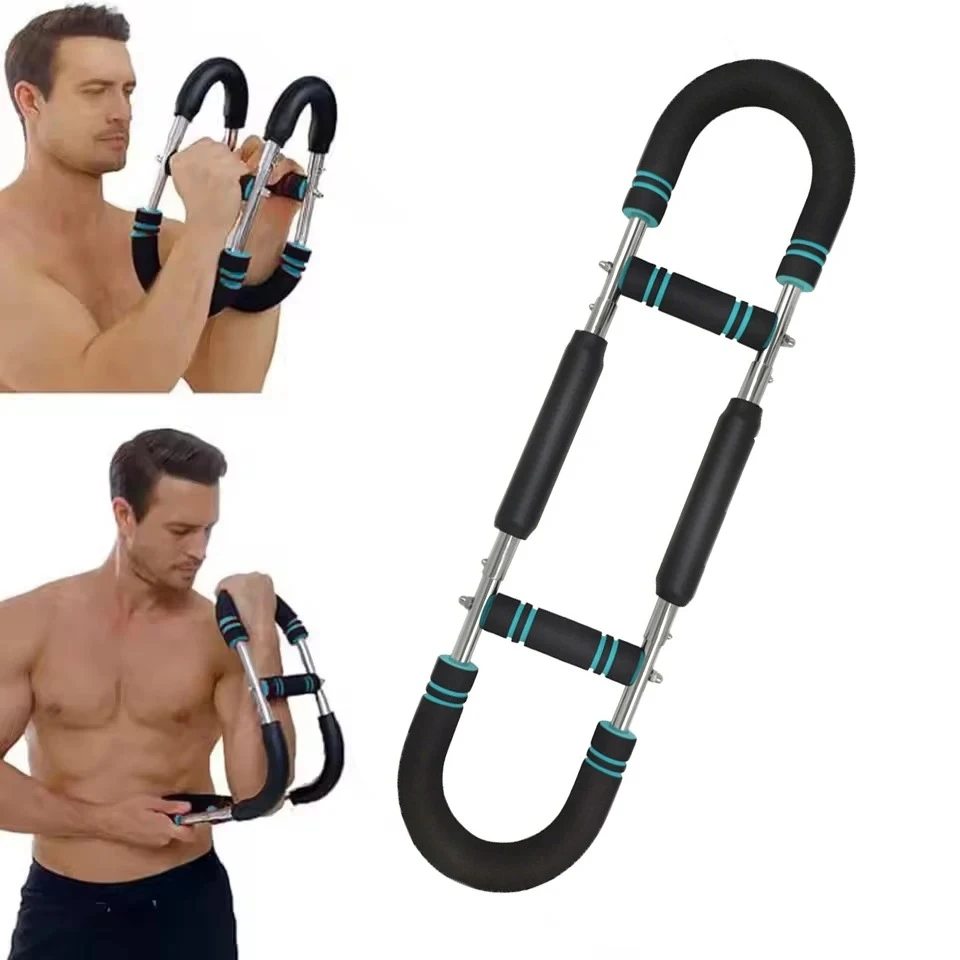 Adjustable Arm Trainer 3 Levels Detachable Chest Training Twister Home Workout E