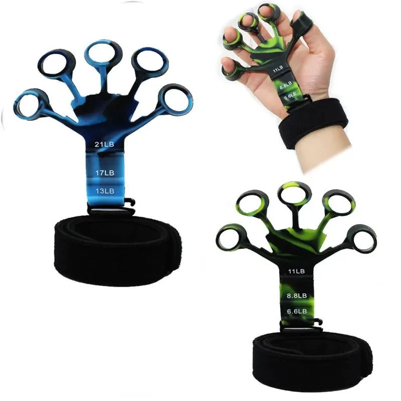 Finger Gripper Finger Exerciser Guitar Finger Exerciser 6 Resistant Levels Recov