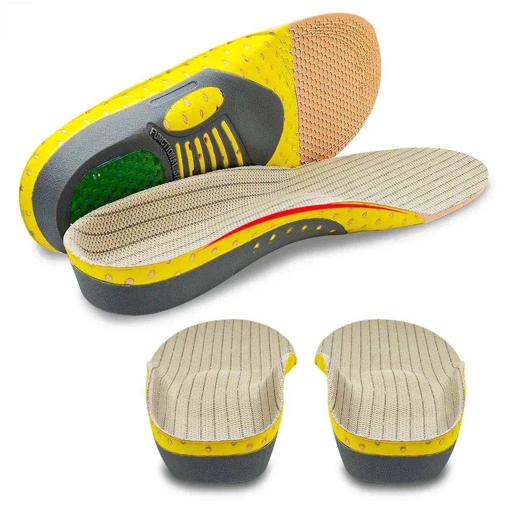 Insoles for Sneaker Orthopedic Flat Foot Cushion Insert Arch Support Pad Foot Pa